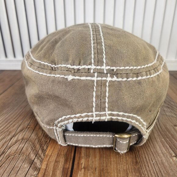 Disney Parks Mickey Mouse Steamboat Willie Distressed Cadet Hat Cap Strapback - Picture 5 of 12